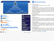 Tablet Screenshot of ic.ufpi.br